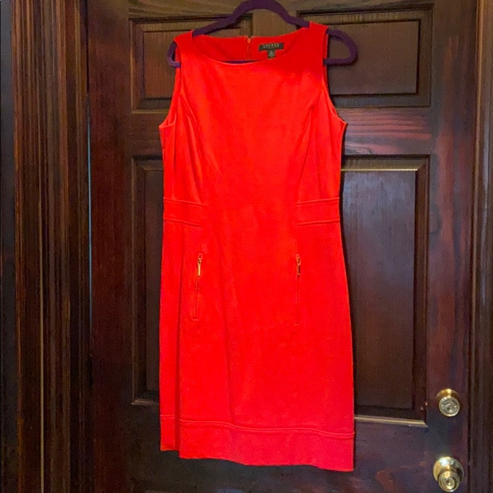 Red dress